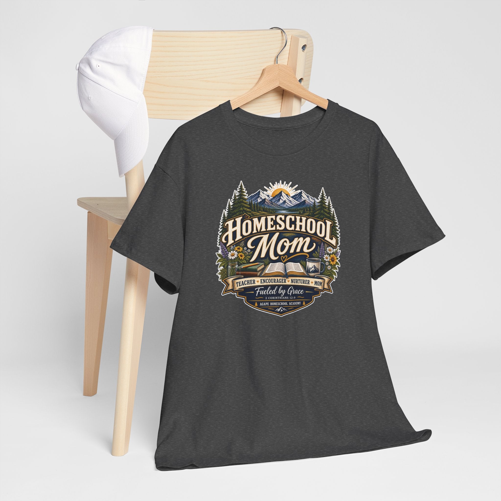 Agape Homeschool Academy Mom T-Shirt