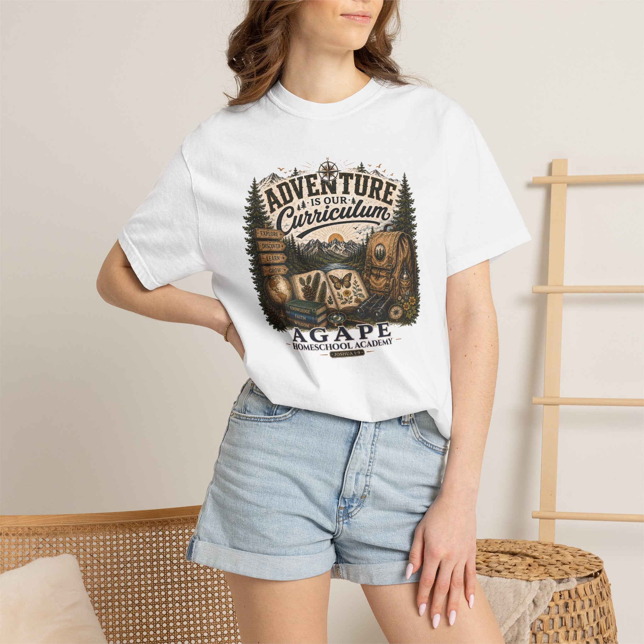 Lions Agape Homeschool Academy Adventure Tee