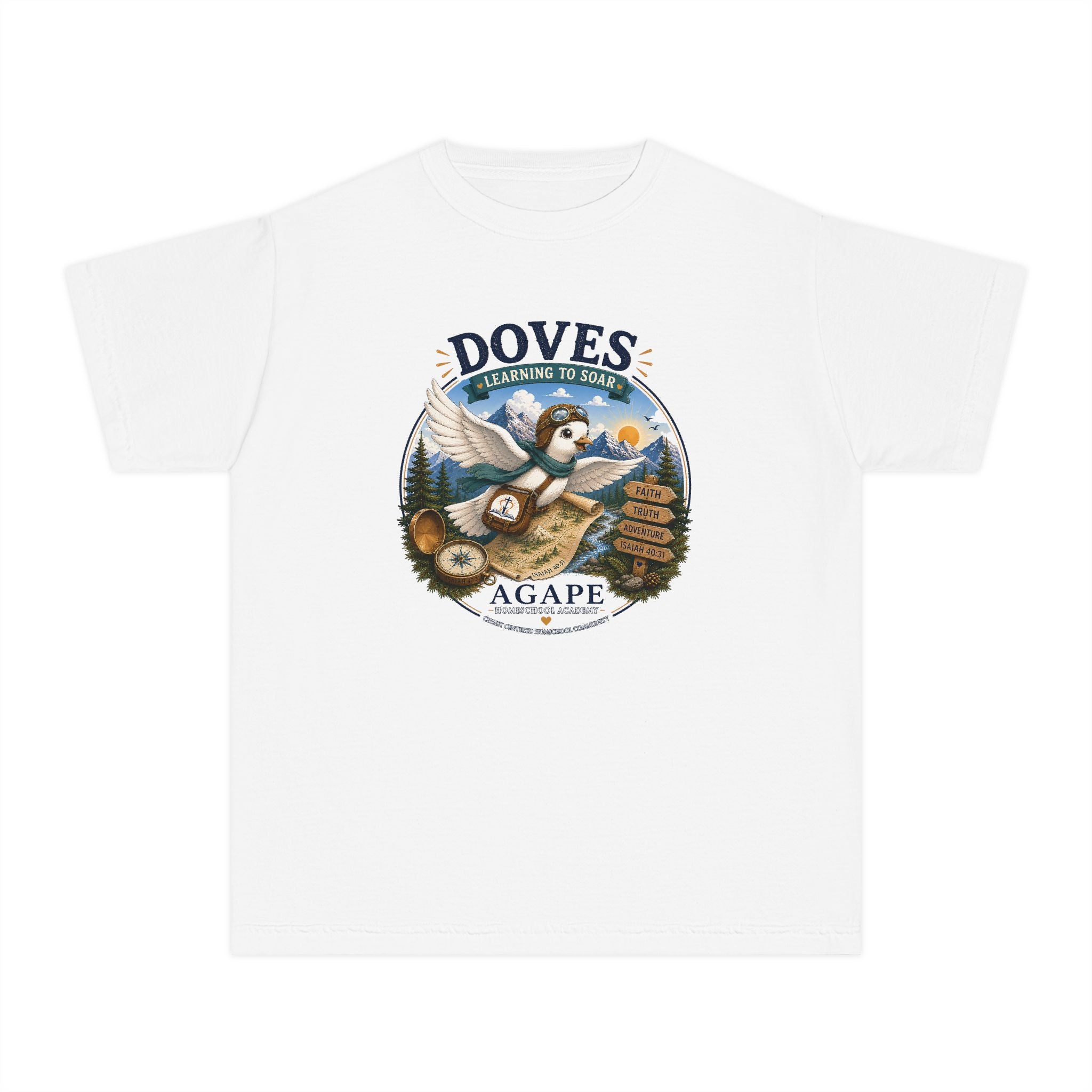 Doves Learning to Soar Tee