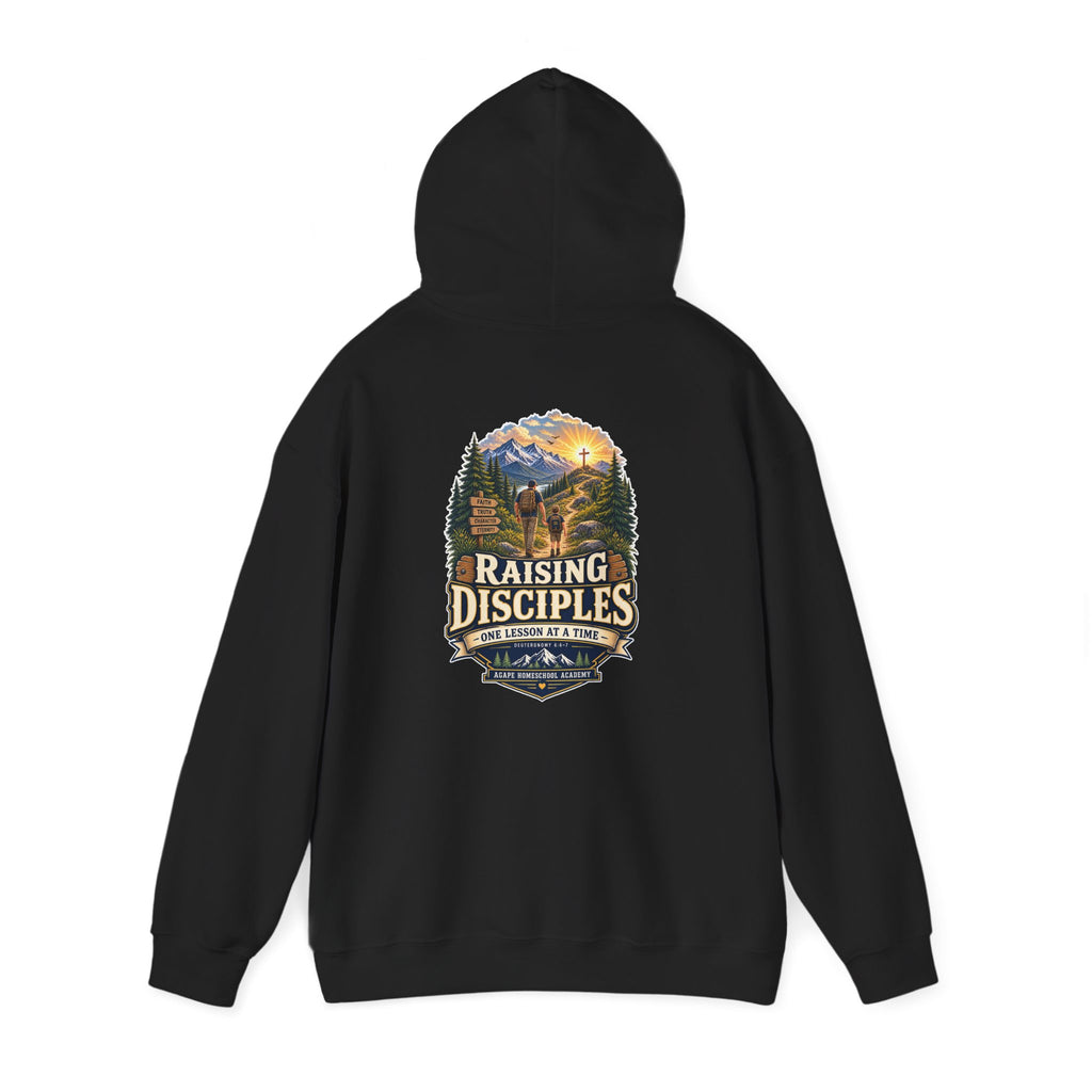 Men's Agape Homeschool Raising Disciples Pullover Hoodie