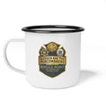 Refuge Point - Blessed Are the Peacemakers 12oz Enamel Camping Mug, First Responder Field Support Volunteer Coffee Cup