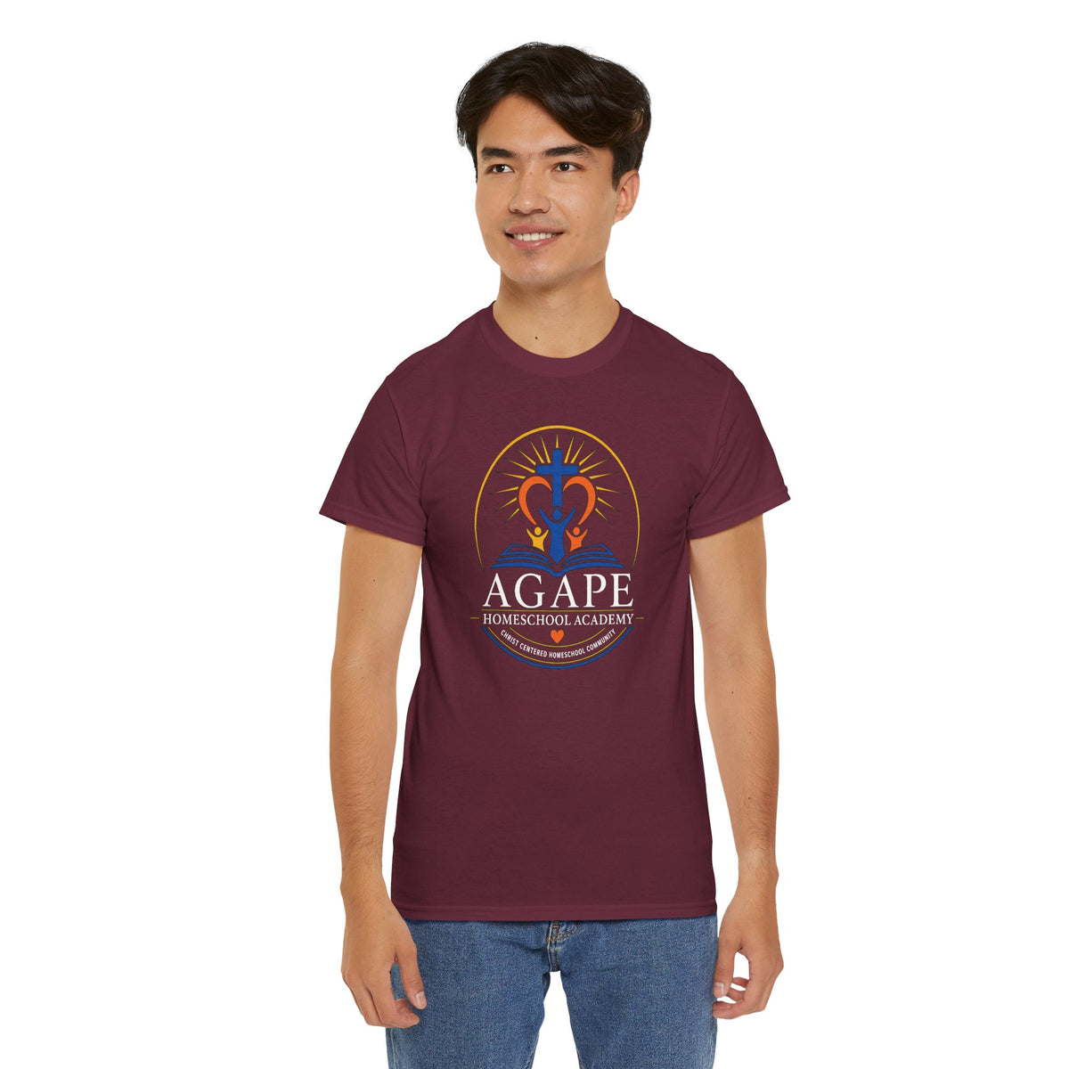 Lions Agape Homeschool Academy Logo Tee