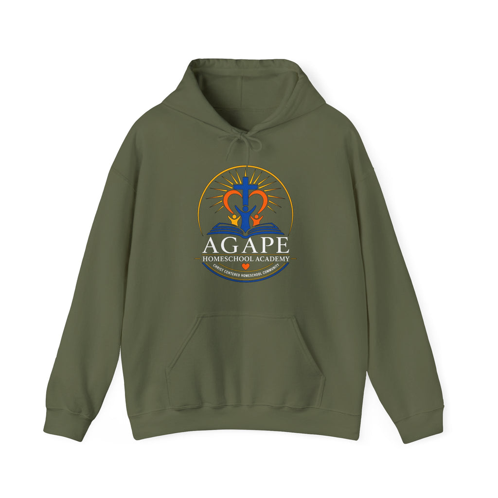 Lions Agape Homeschool Academy Logo Pullover Hoodie