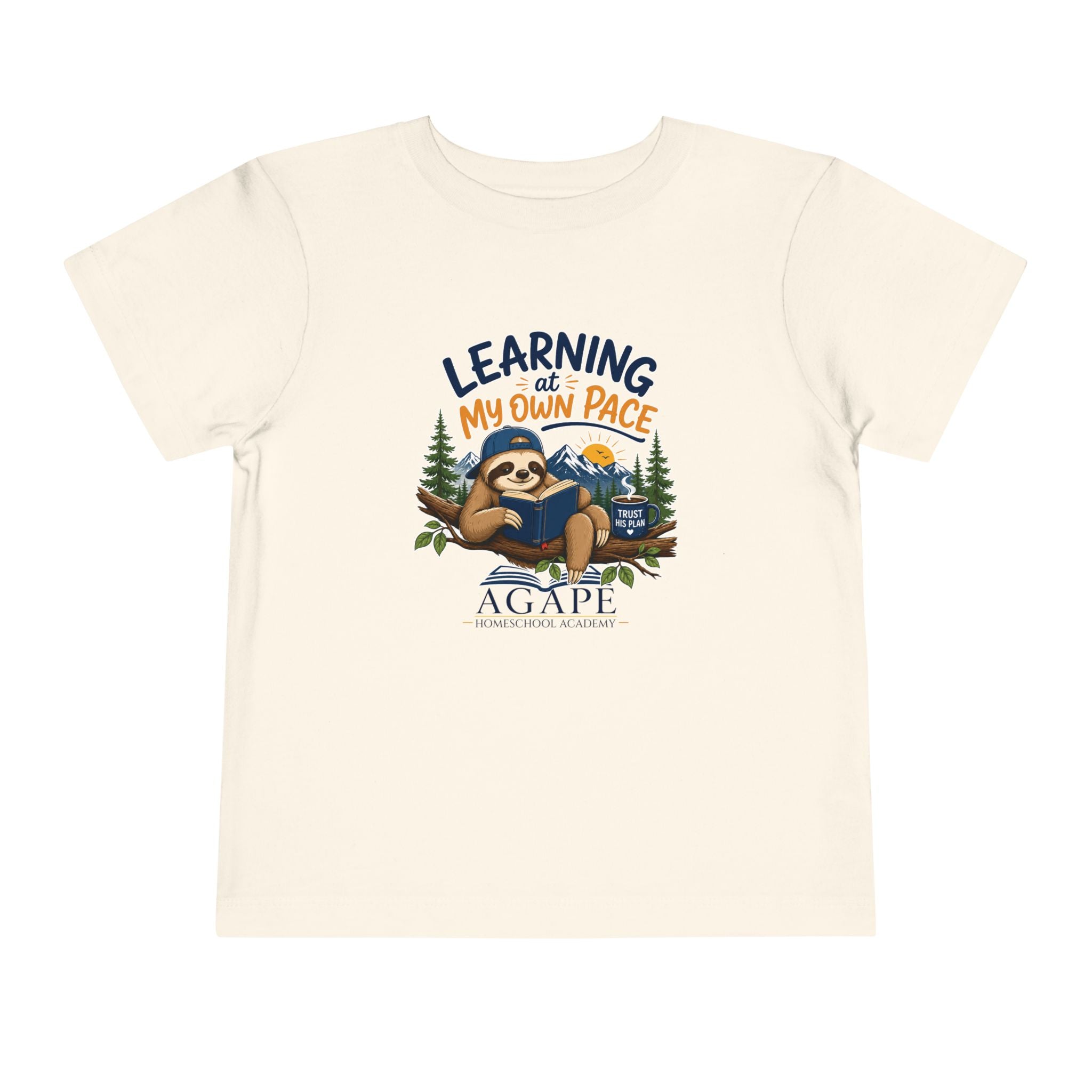 Tots Learning At My Own Pace Sloth Tee