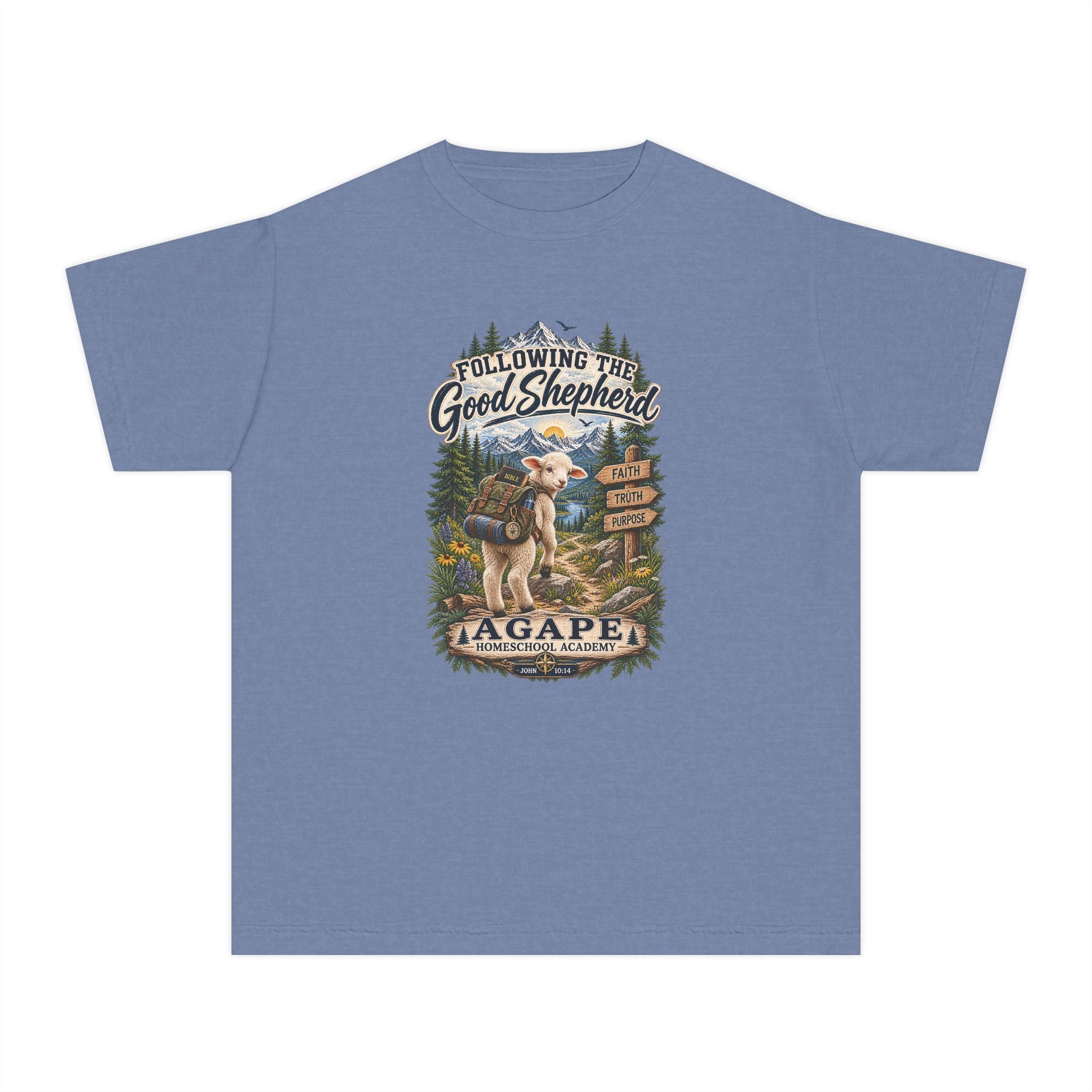 Lambs Agape Homeschool Academy Good Shepherd Tee