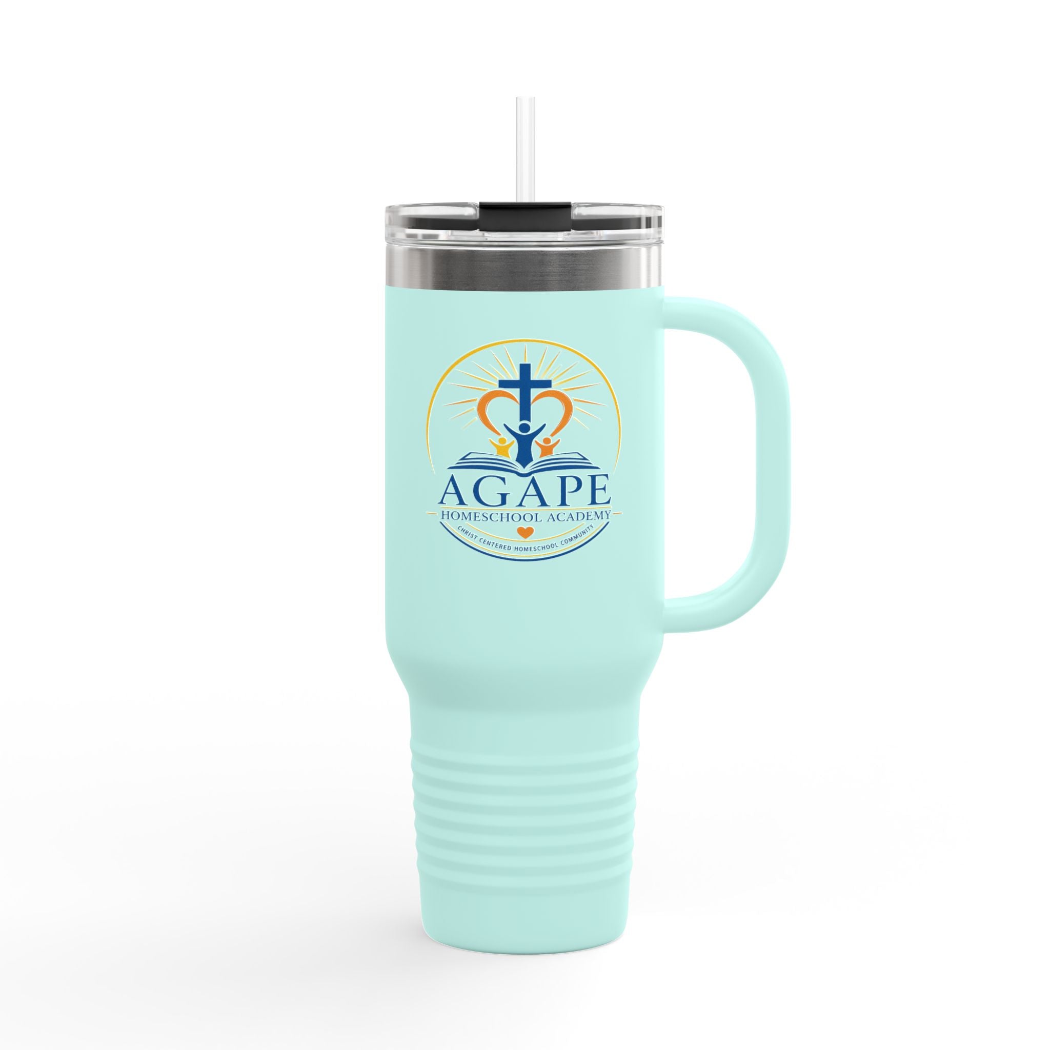 40oz Agape Homeschool Academy Logo Insulated Tumbler