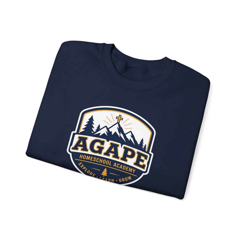 Agape Homeschool Academy Badge Sweatshirt