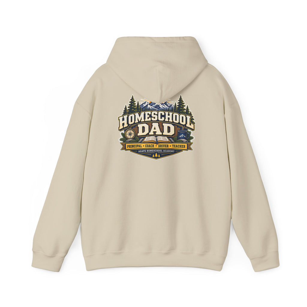 Agape Homeschool Academy Dad Pullover Hoodie