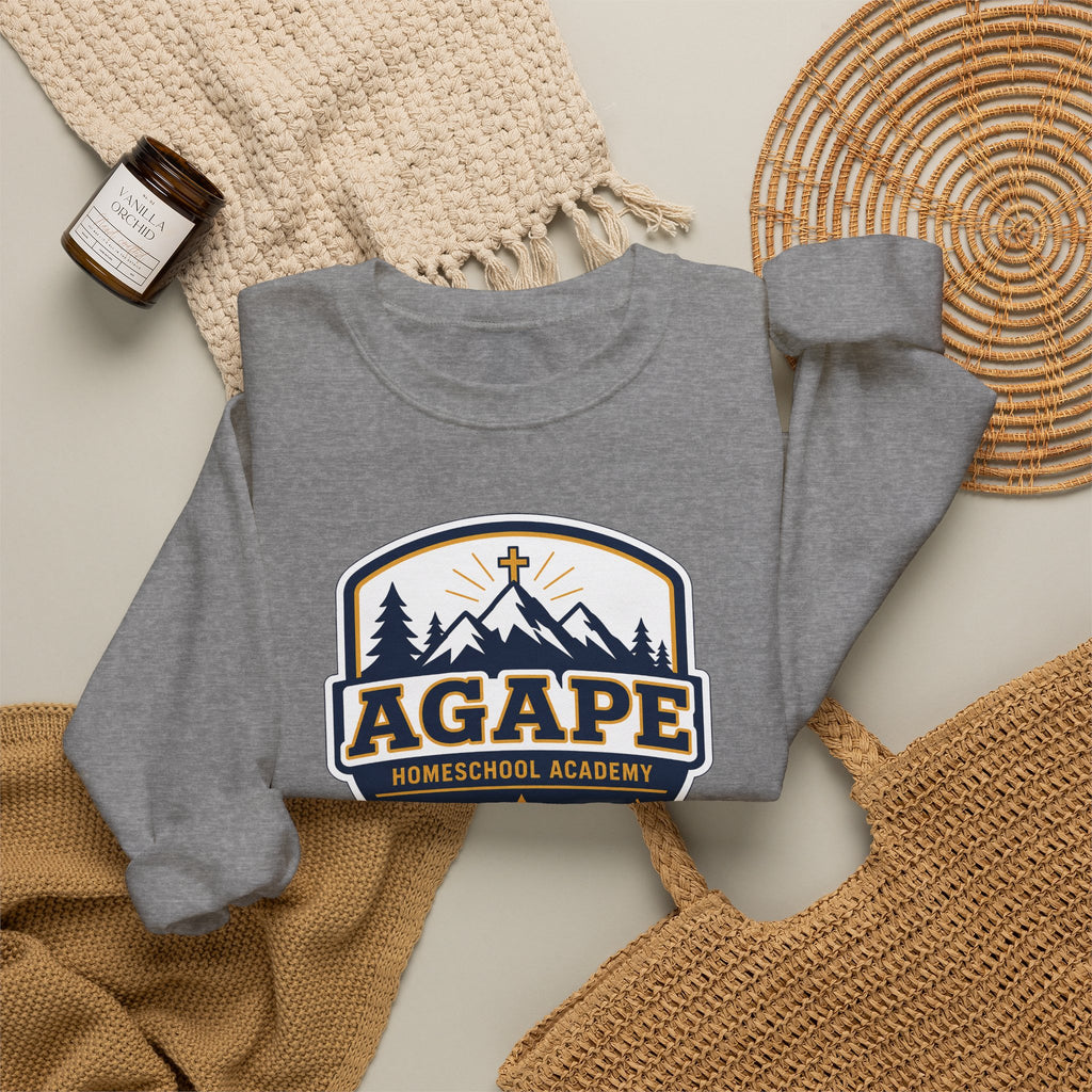 Agape Homeschool Academy Badge Sweatshirt