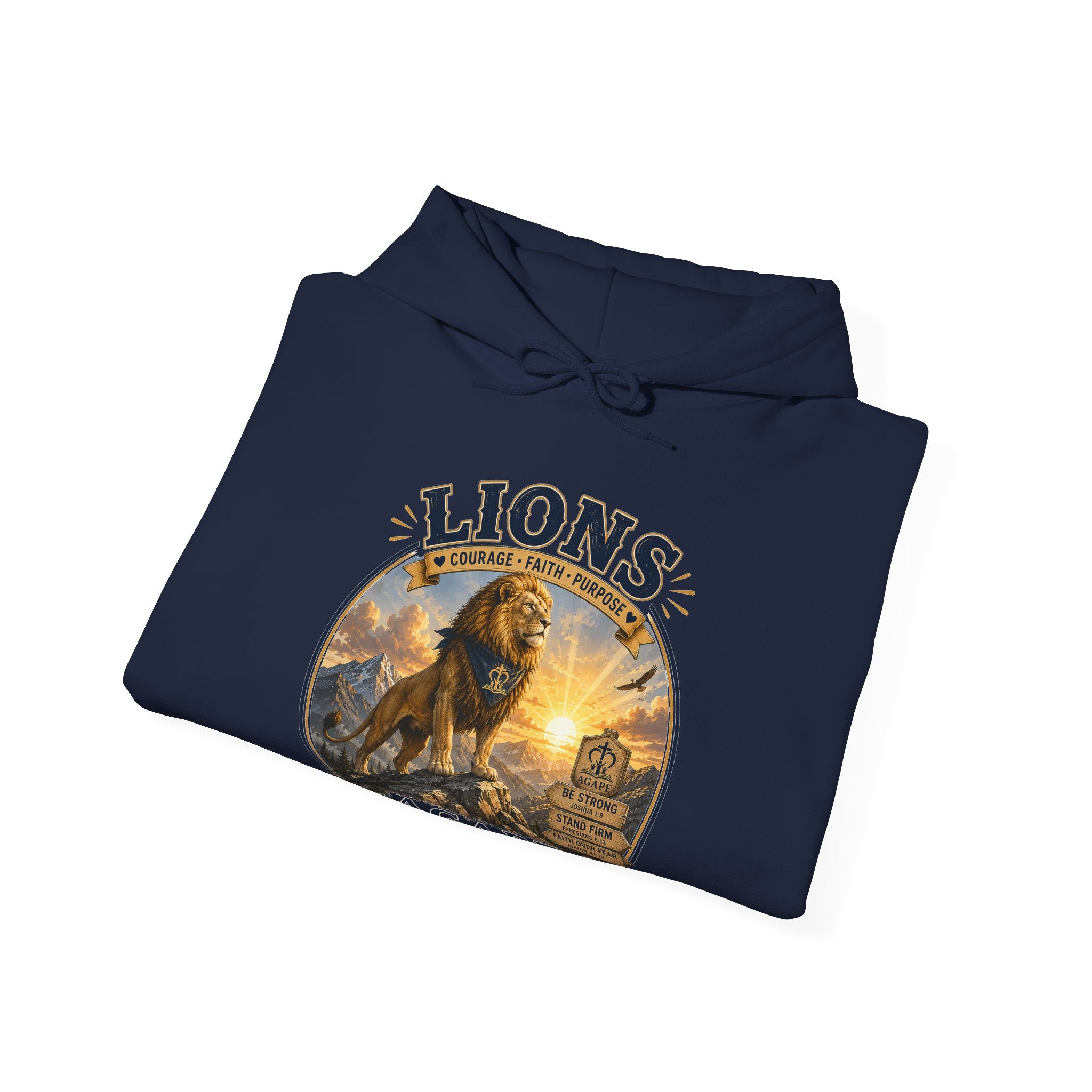 Lions Agape Homeschool Academy Pullover Hoodie