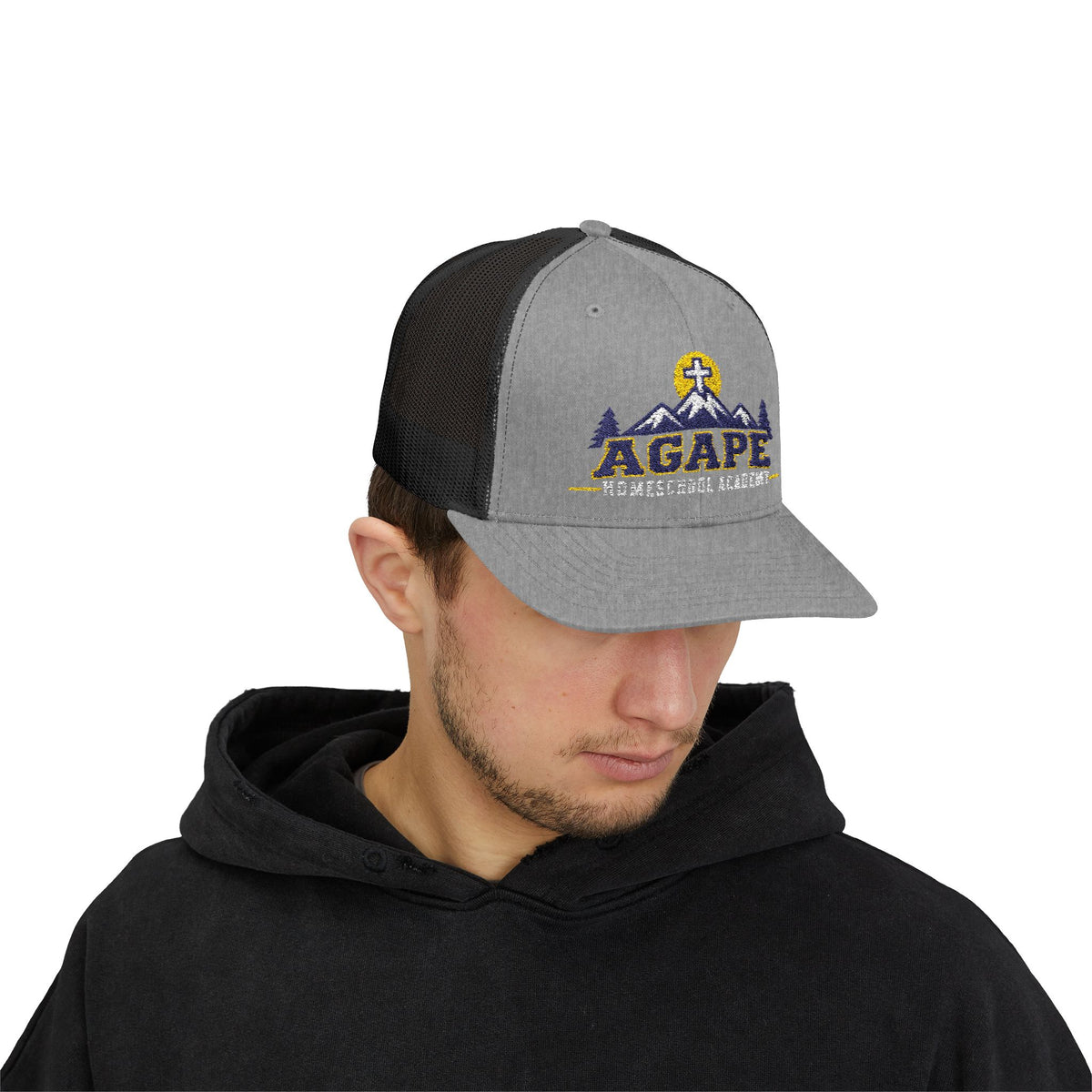 Agape Homeschool Academy Mountain Trucker Hat