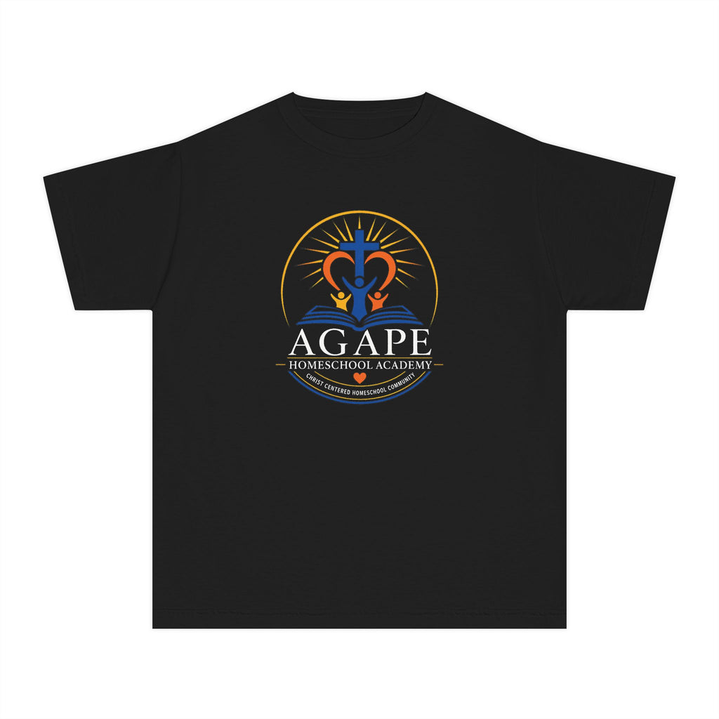 Lambs Agape Homeschool Academy Logo Tee