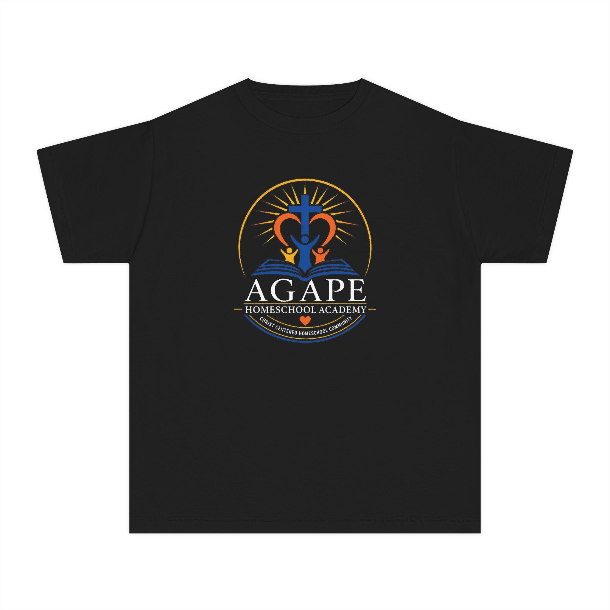 Lambs Agape Homeschool Academy Logo Tee