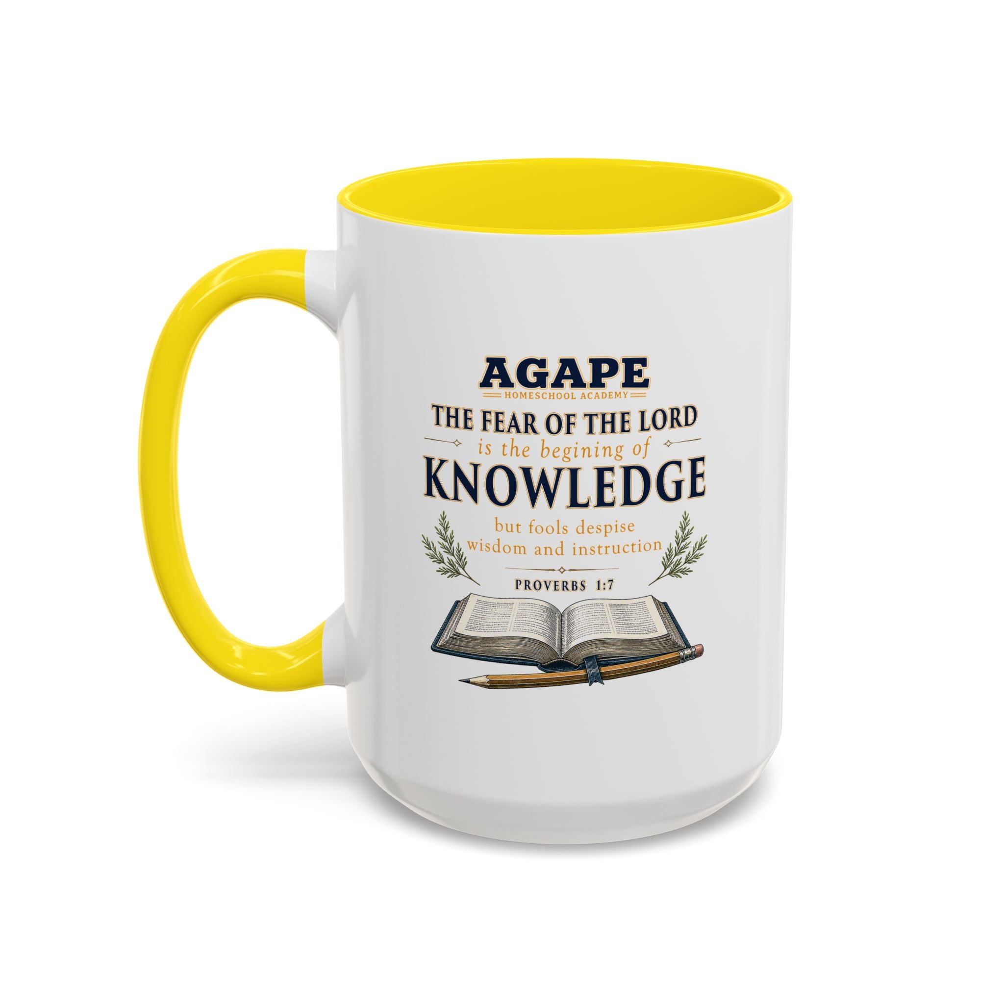 Agape Homeschool Academy Badge Coffee Mug - 11oz & 15oz