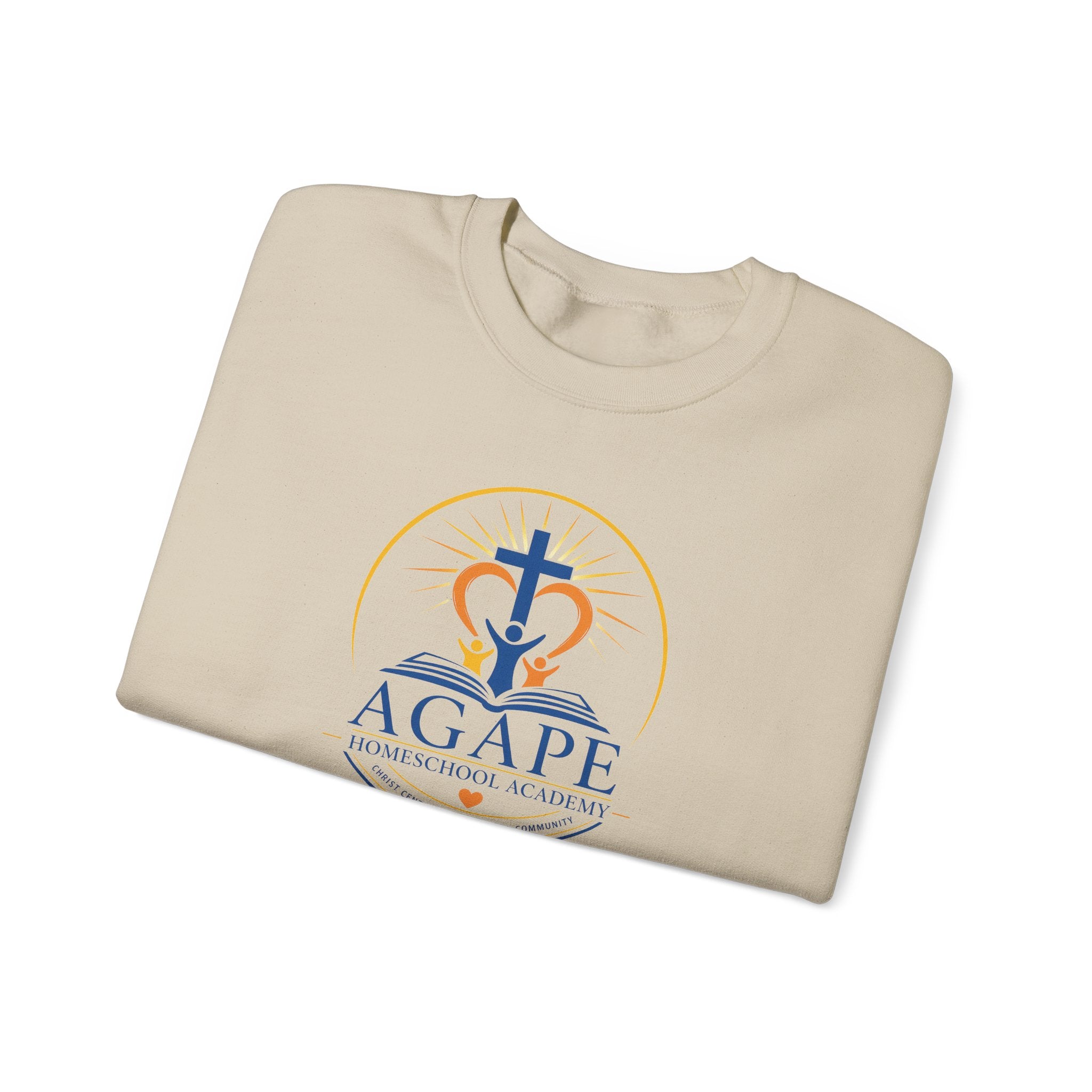 Agape Homeschool Academy Logo Sweatshirt