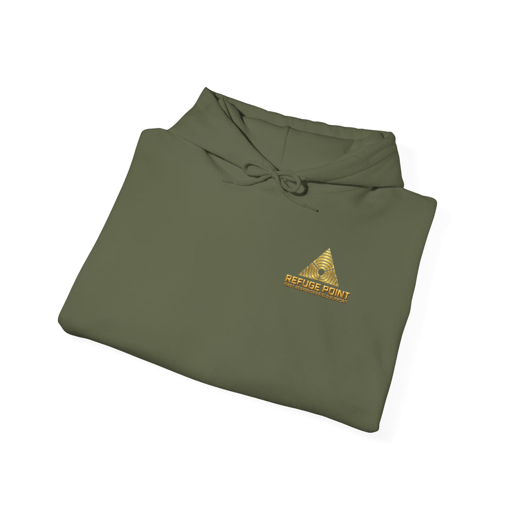 Refuge Point - No One Serves Alone Hoodie, Refuge Point First Responder Support Pullover Hoodie