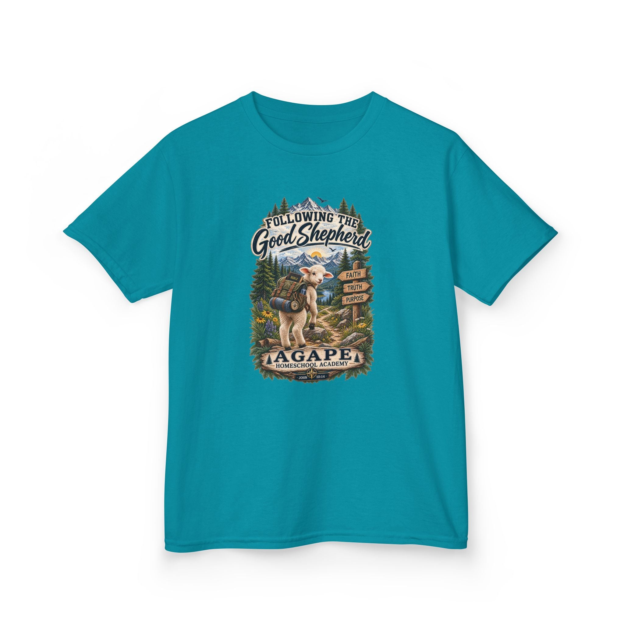 Lambs Agape Homeschool Academy Good Shepherd Tee