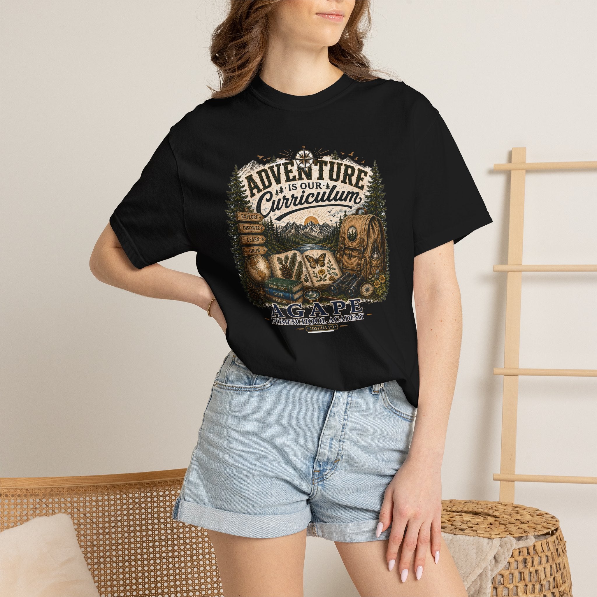 Lions Agape Homeschool Academy Adventure Tee