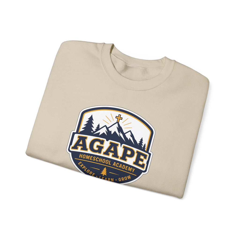 Agape Homeschool Academy Badge Sweatshirt