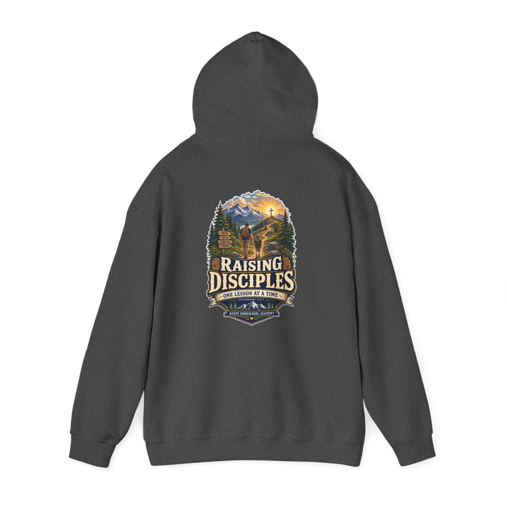 Men's Agape Homeschool Raising Disciples Pullover Hoodie