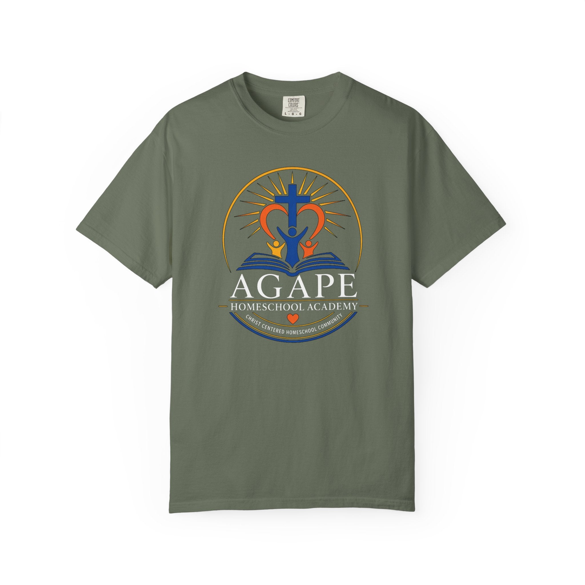 Lions Agape Homeschool Academy Logo Tee