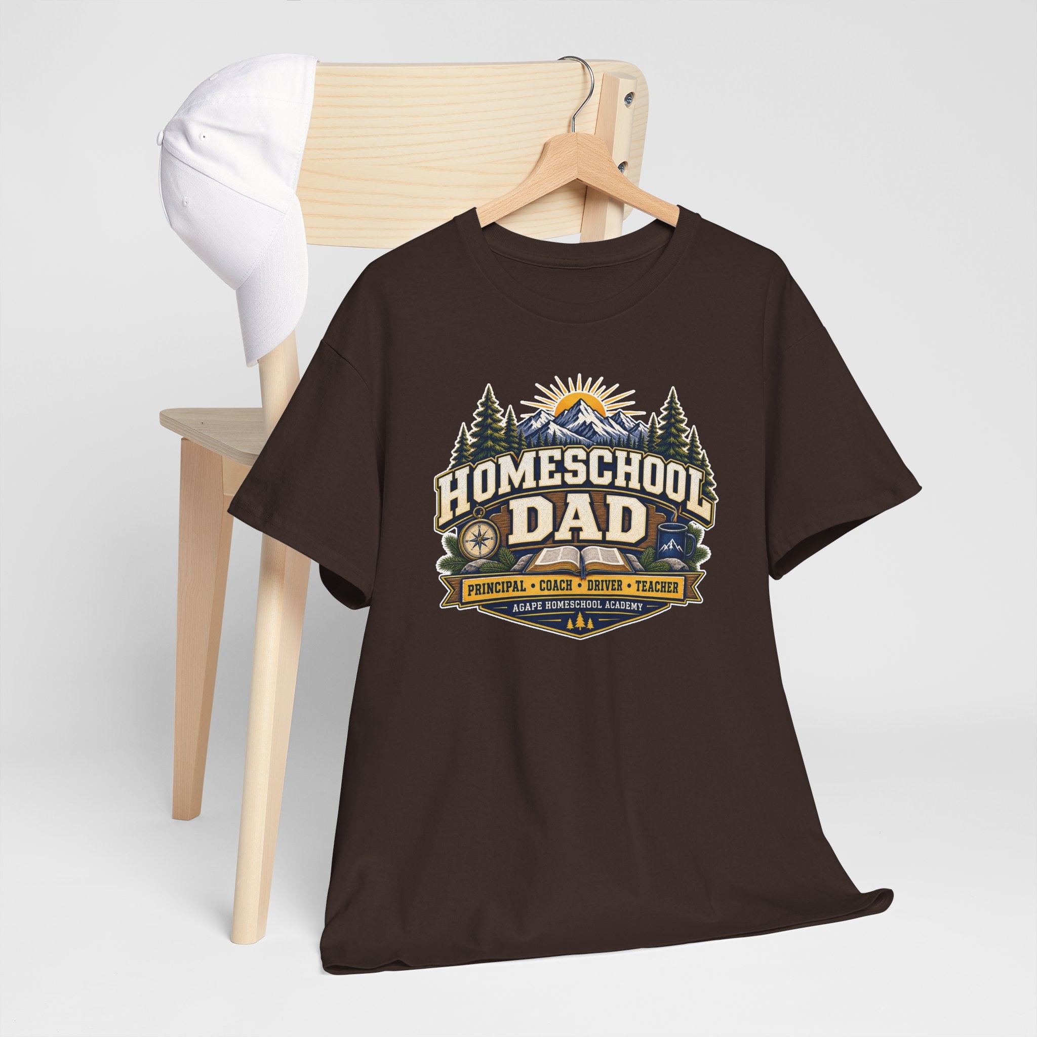 Agape Homeschool Academy Dad T-Shirt