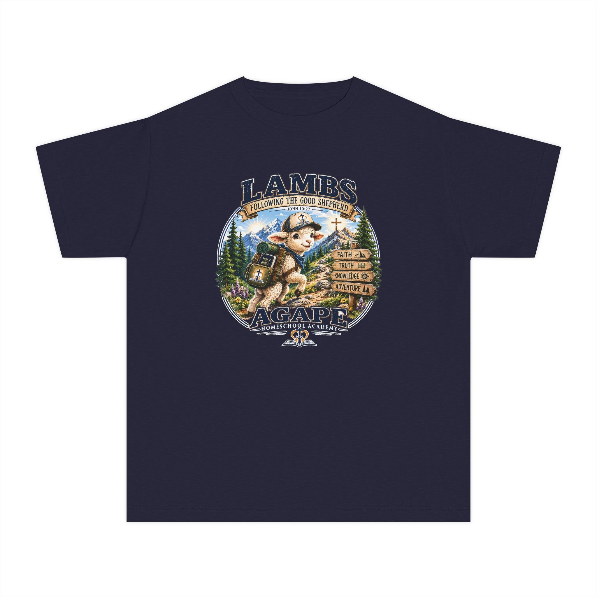 Lambs Agape Homeschool Academy Tee