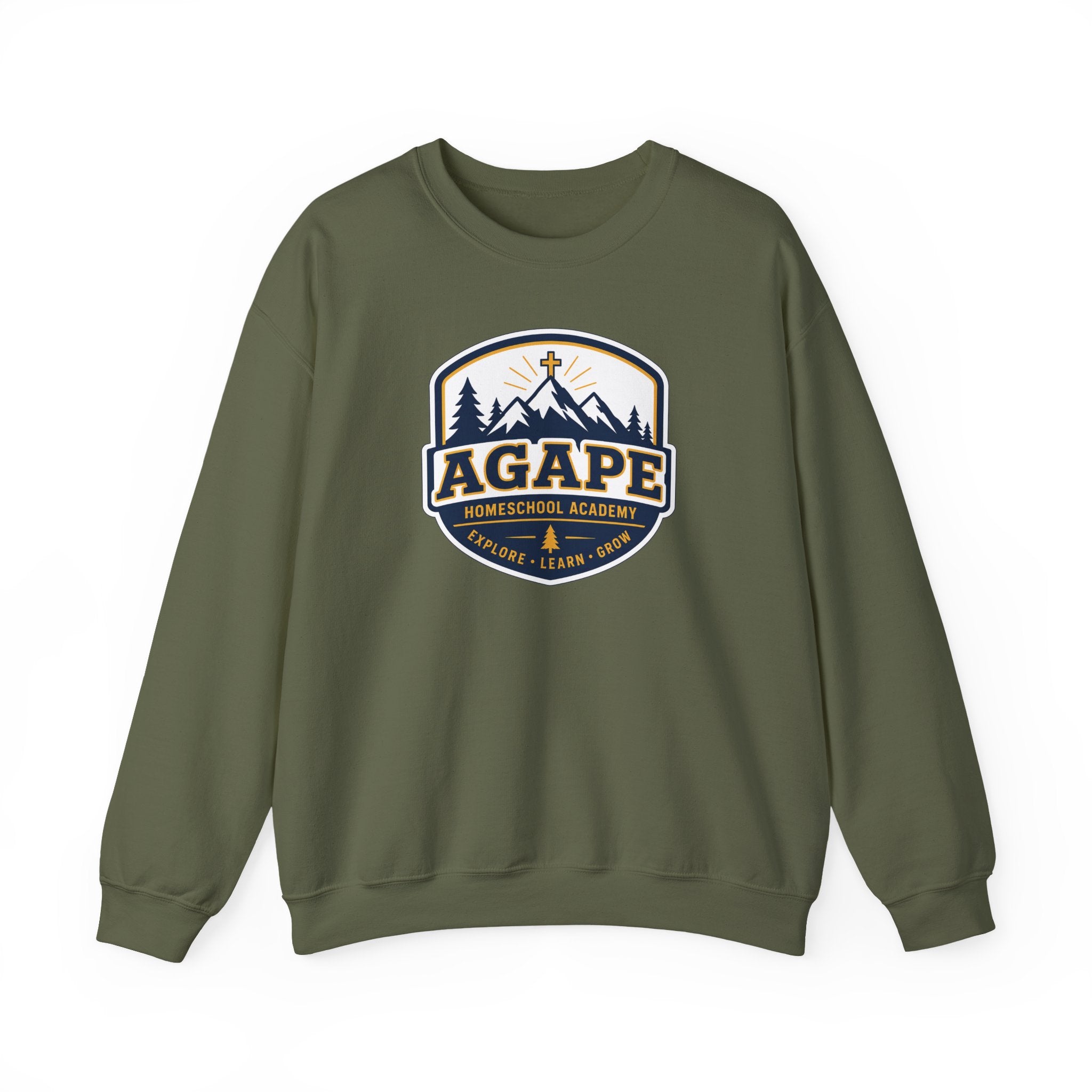 Agape Homeschool Academy Badge Sweatshirt