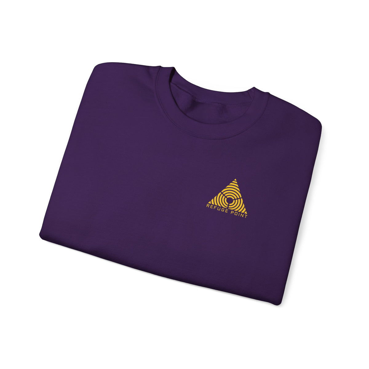 Refuge Point - Blessed Are the Peacemakers Crewneck Sweatshirt (Back Print), Matthew 5:9, First Responder Support Sweatshirt