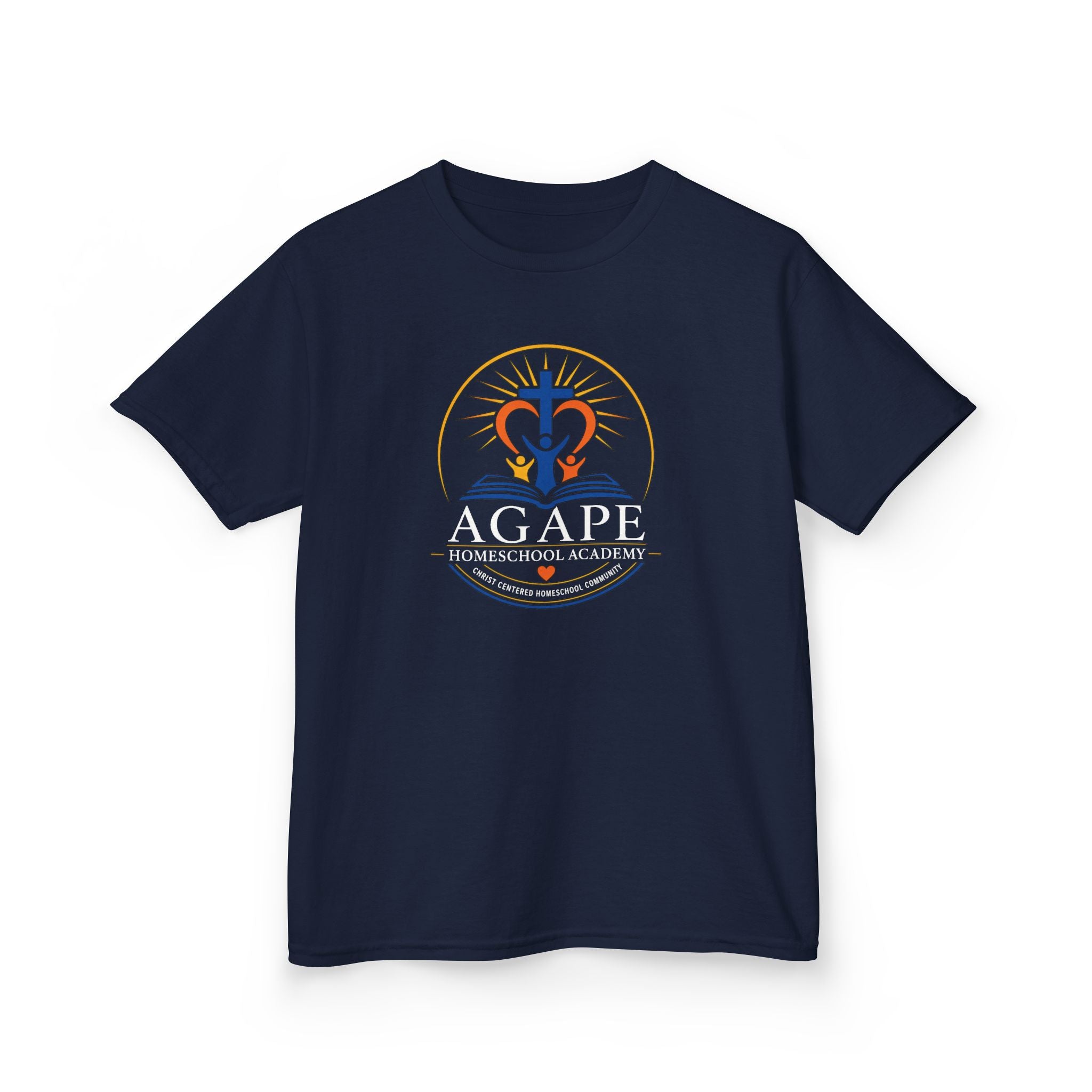 Lambs Agape Homeschool Academy Logo Tee