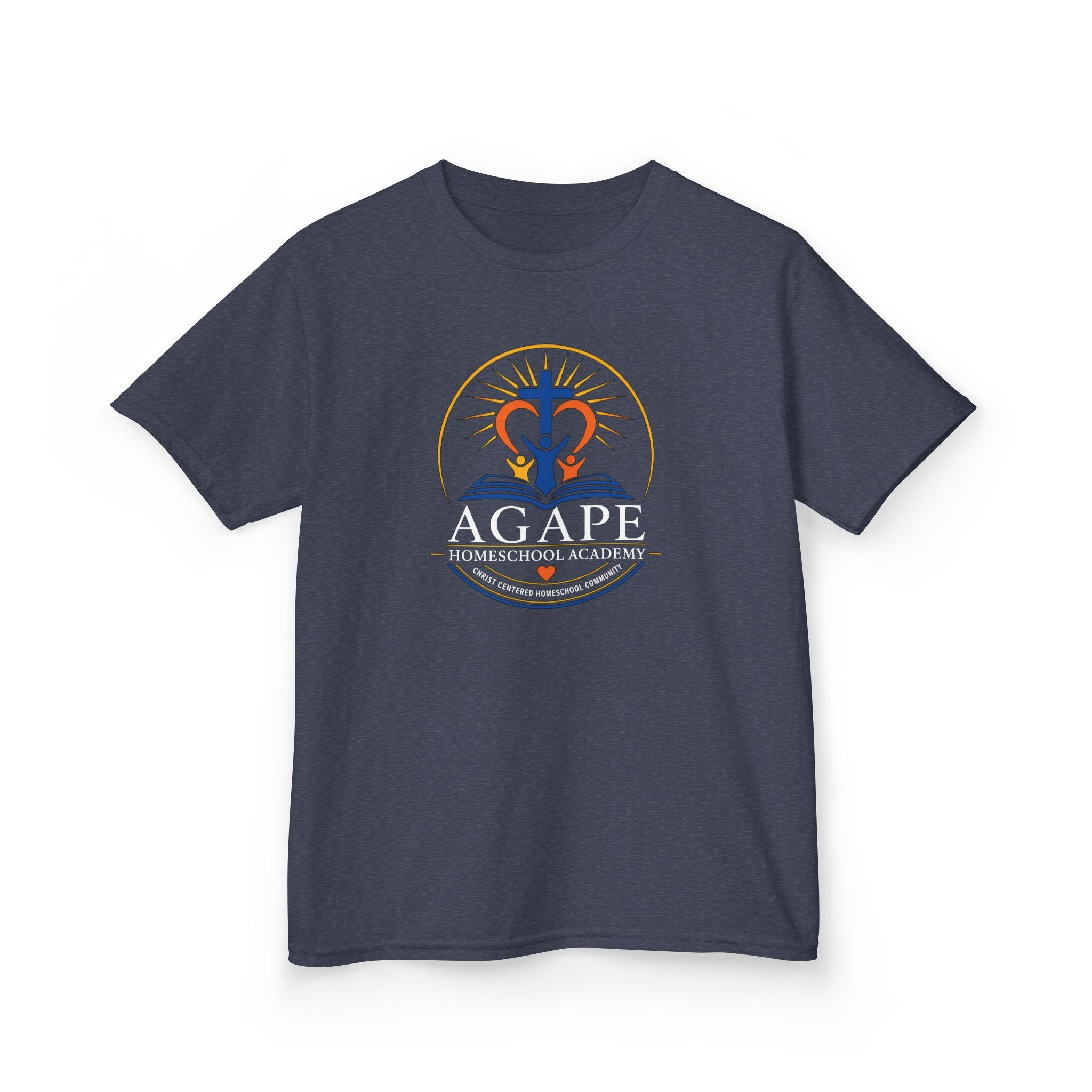 Lambs Agape Homeschool Academy Logo Tee