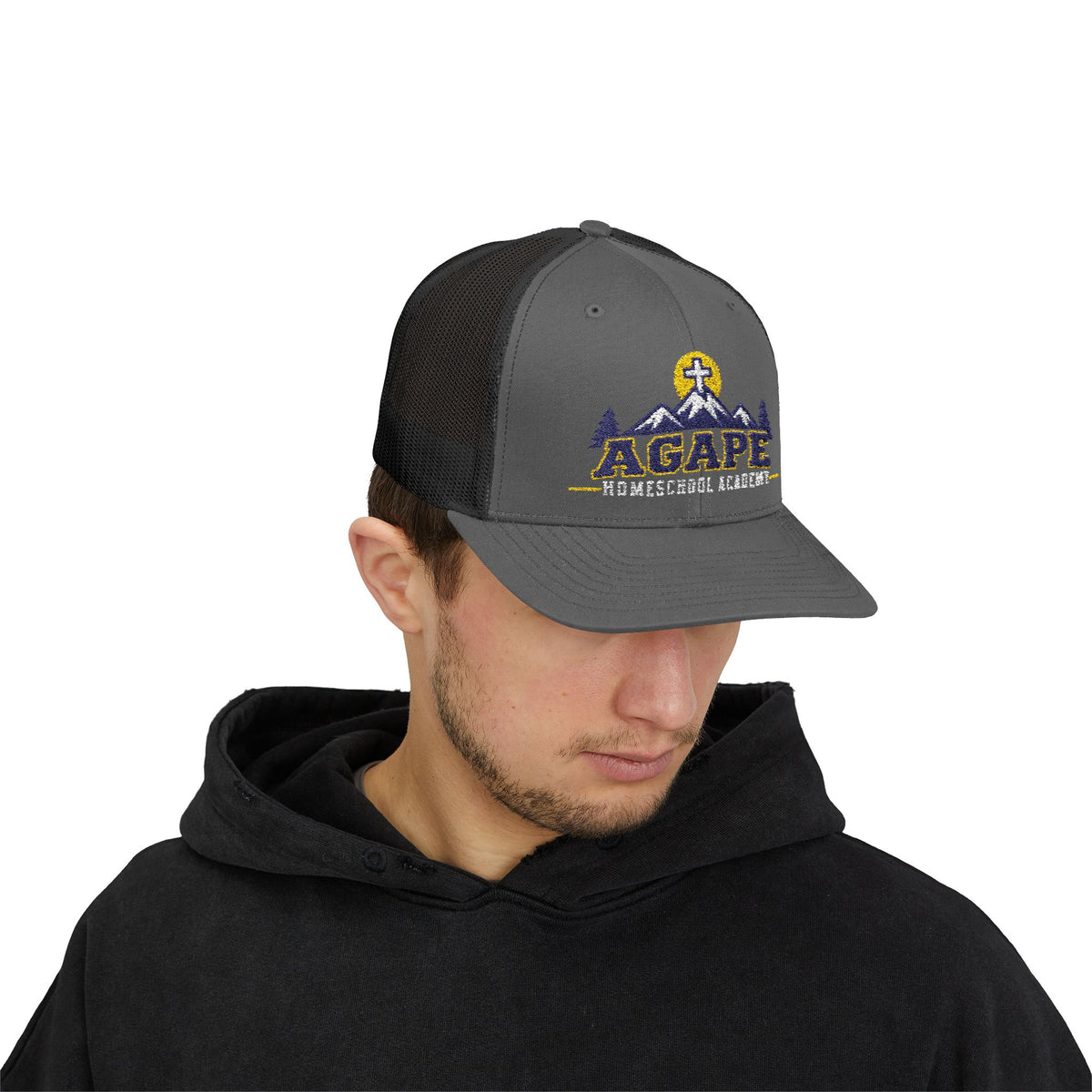 Agape Homeschool Academy Mountain Trucker Hat