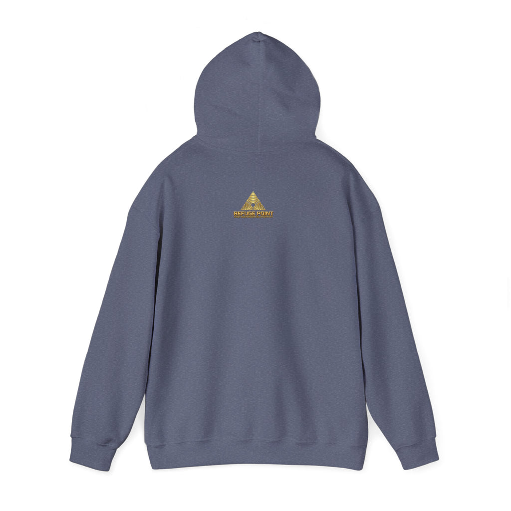 Refuge Point - Volunteer Serving Those Who Serve Hoodie, First Responder Support Pullover Hoodie
