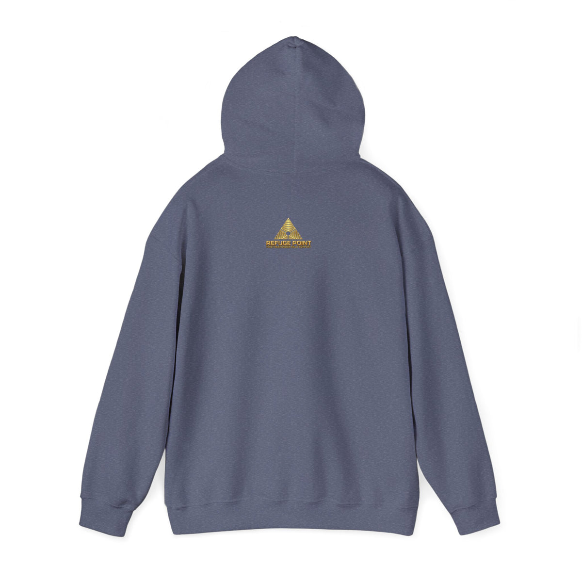 Refuge Point - Volunteer Serving Those Who Serve Hoodie, First Responder Support Pullover Hoodie