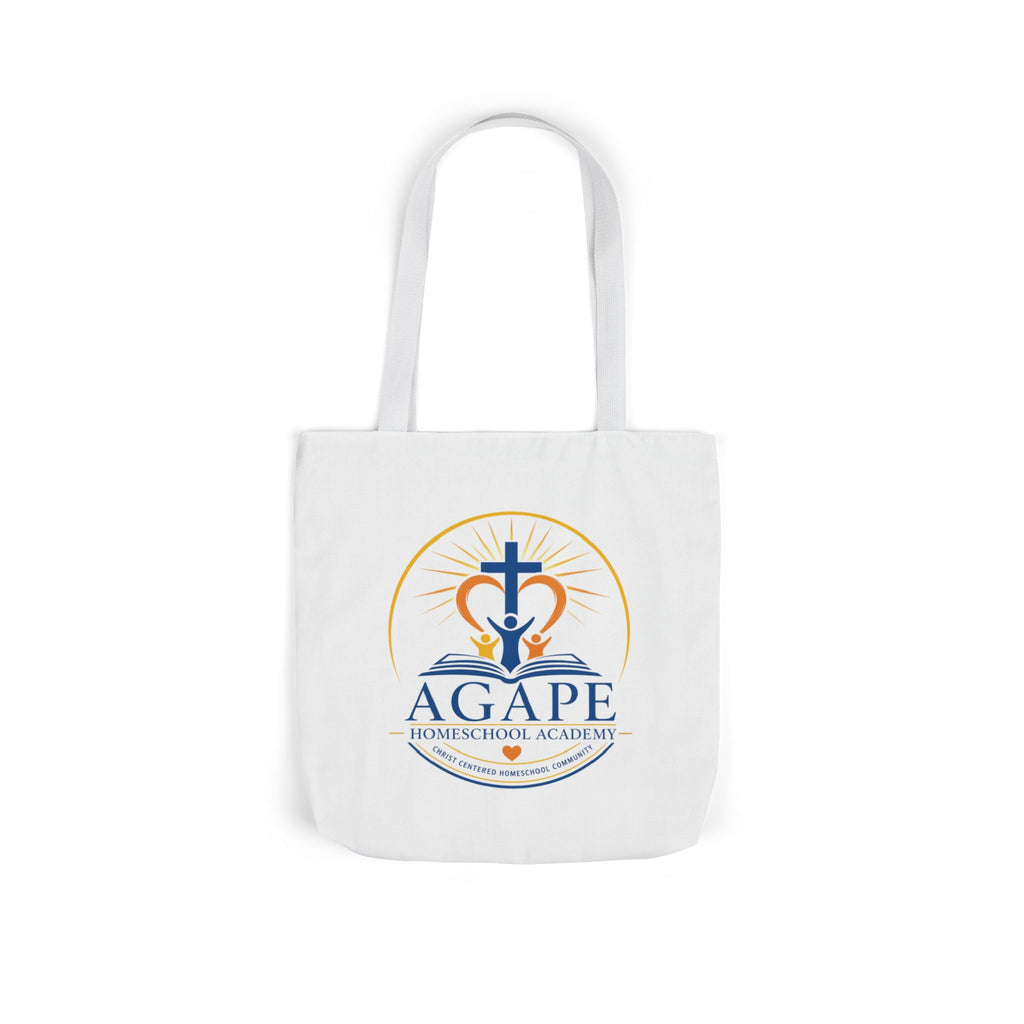 Agape Homeschool Academy Logo Tote Bag - 3 Sizes