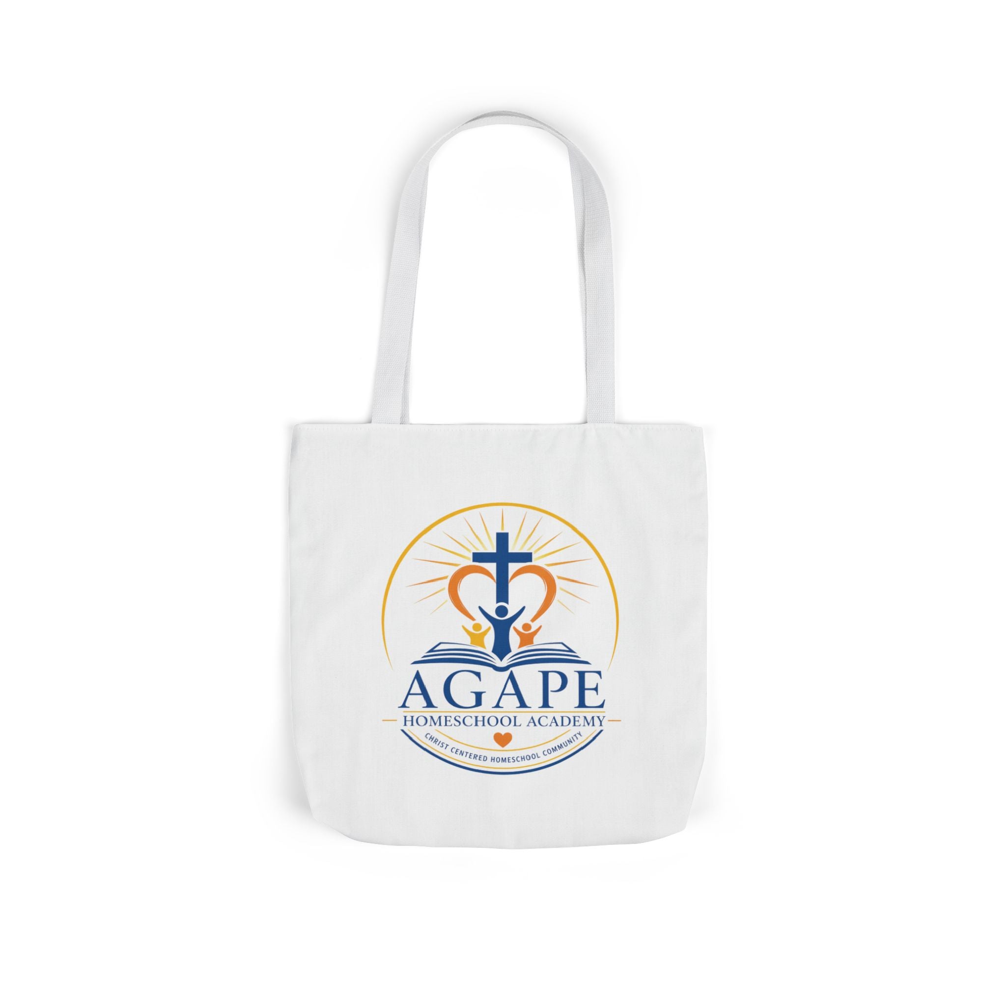 Agape Homeschool Academy Logo Tote Bag - 3 Sizes