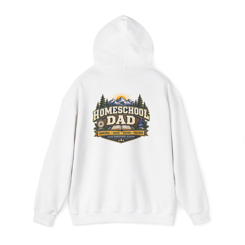 Agape Homeschool Academy Dad Pullover Hoodie