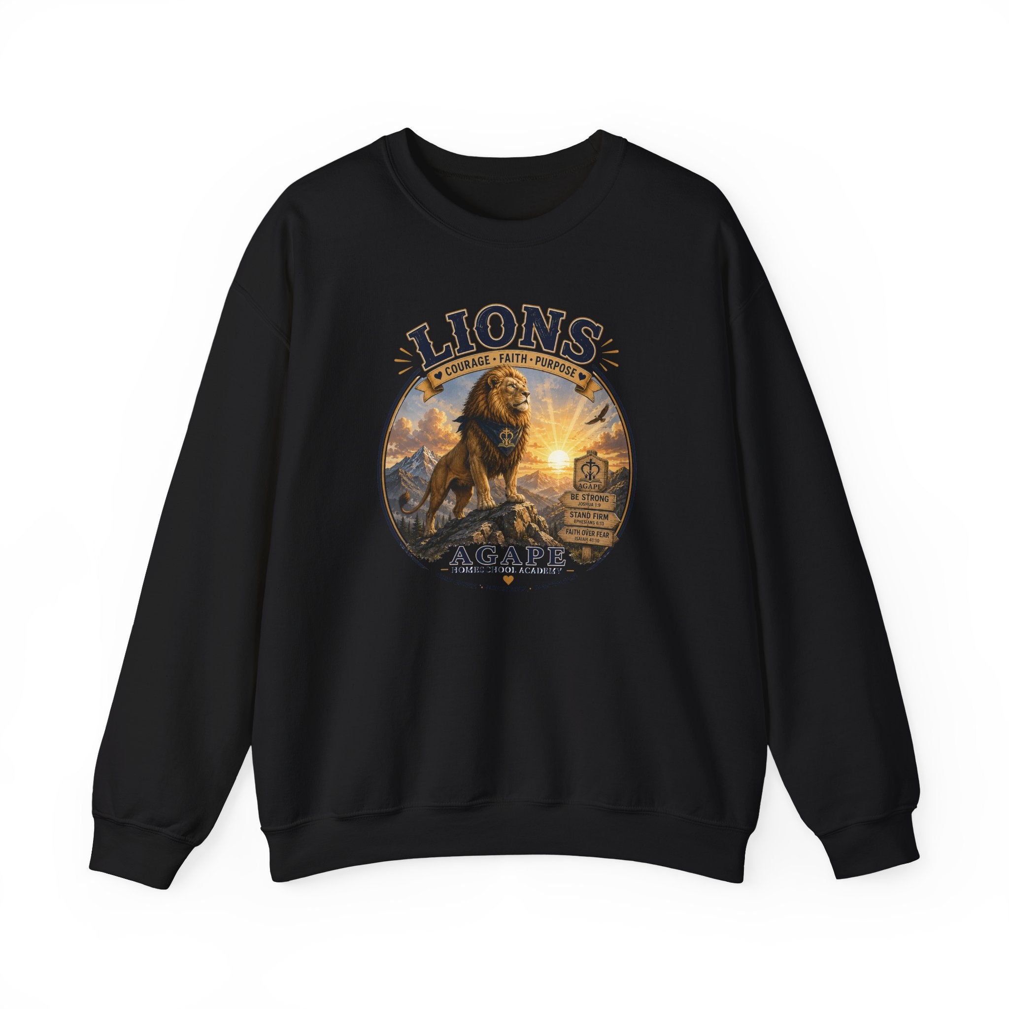 Lions Agape Homeschool Academy Sweatshirt