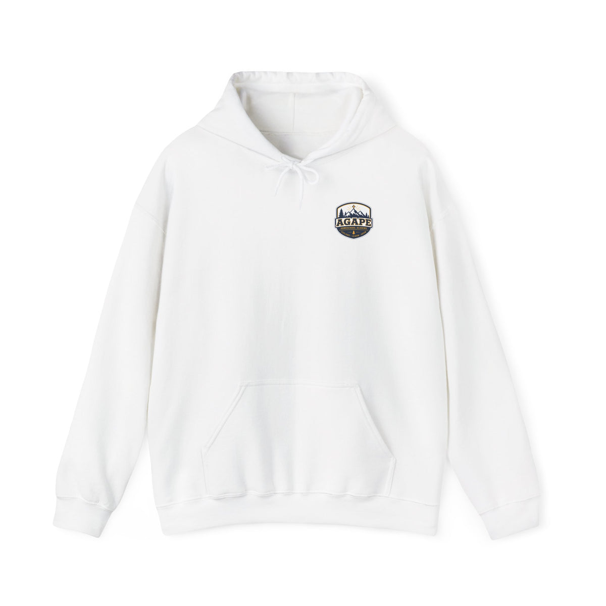 Agape Homeschool Academy Logo Pullover Hoodie
