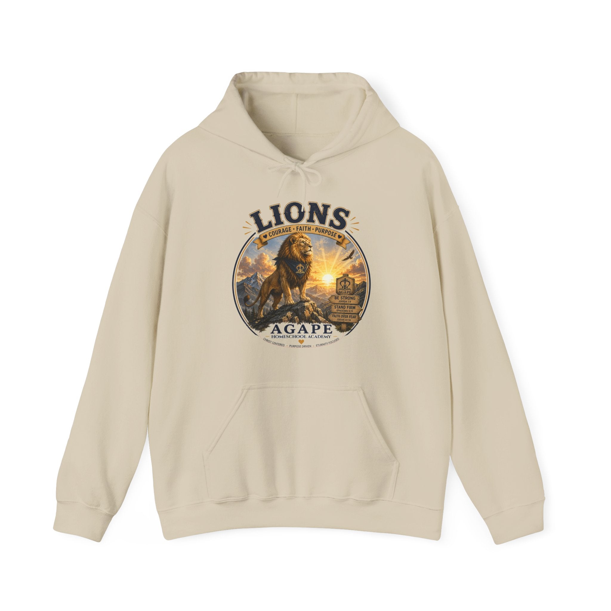 Lions Agape Homeschool Academy Pullover Hoodie