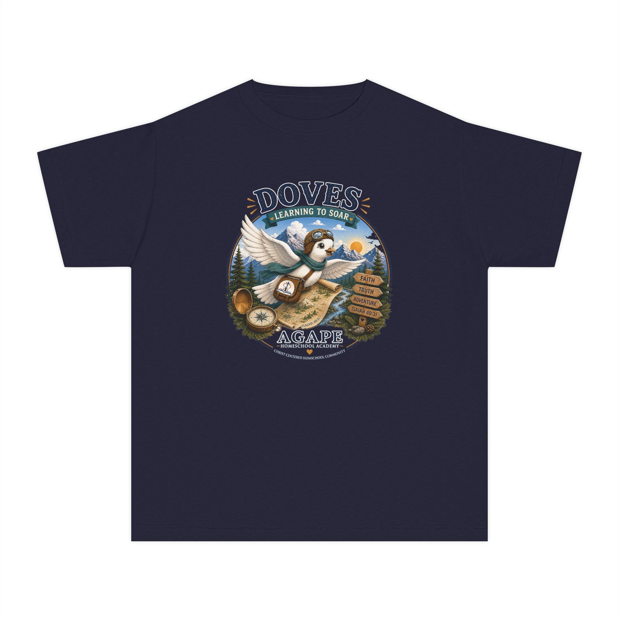 Doves Learning to Soar Tee