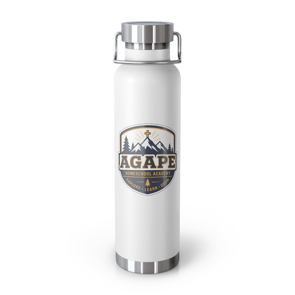 Agape Homeschool Academy 22oz Insulated Water Bottle