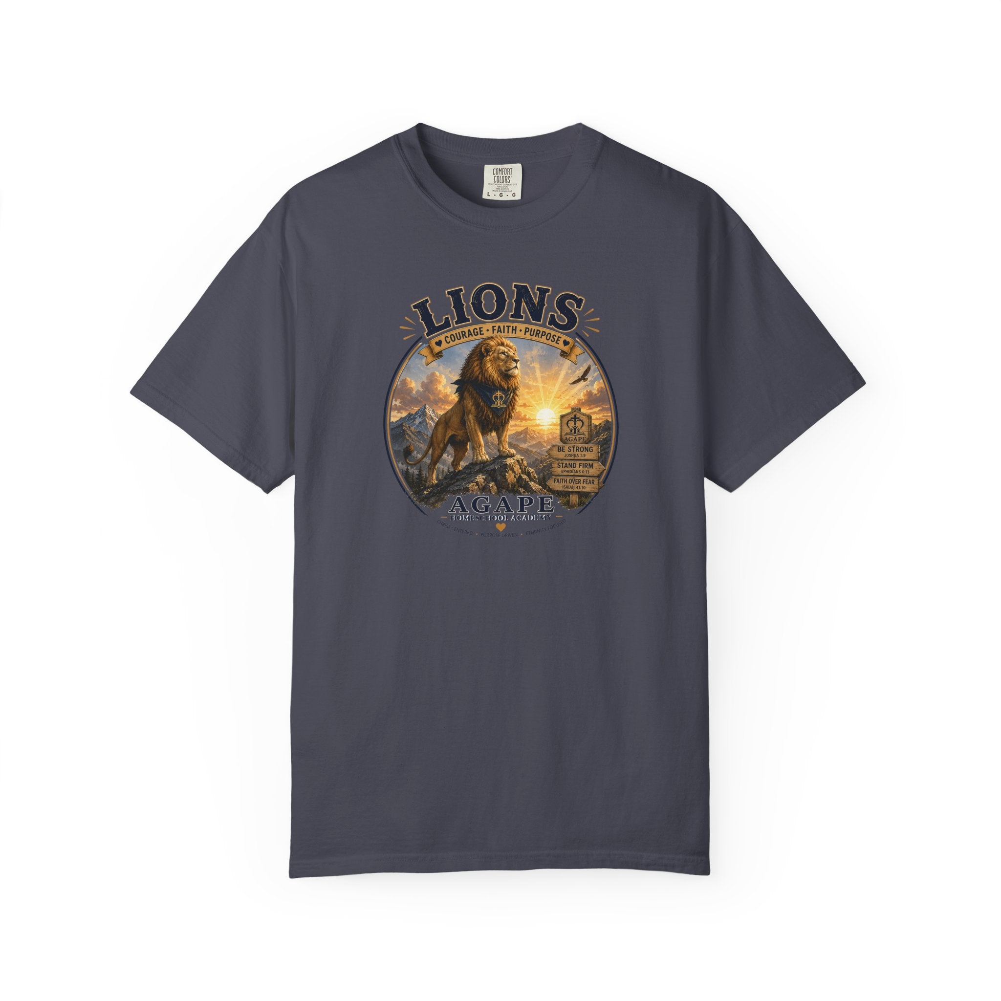 Lions Agape Homeschool Academy Tee