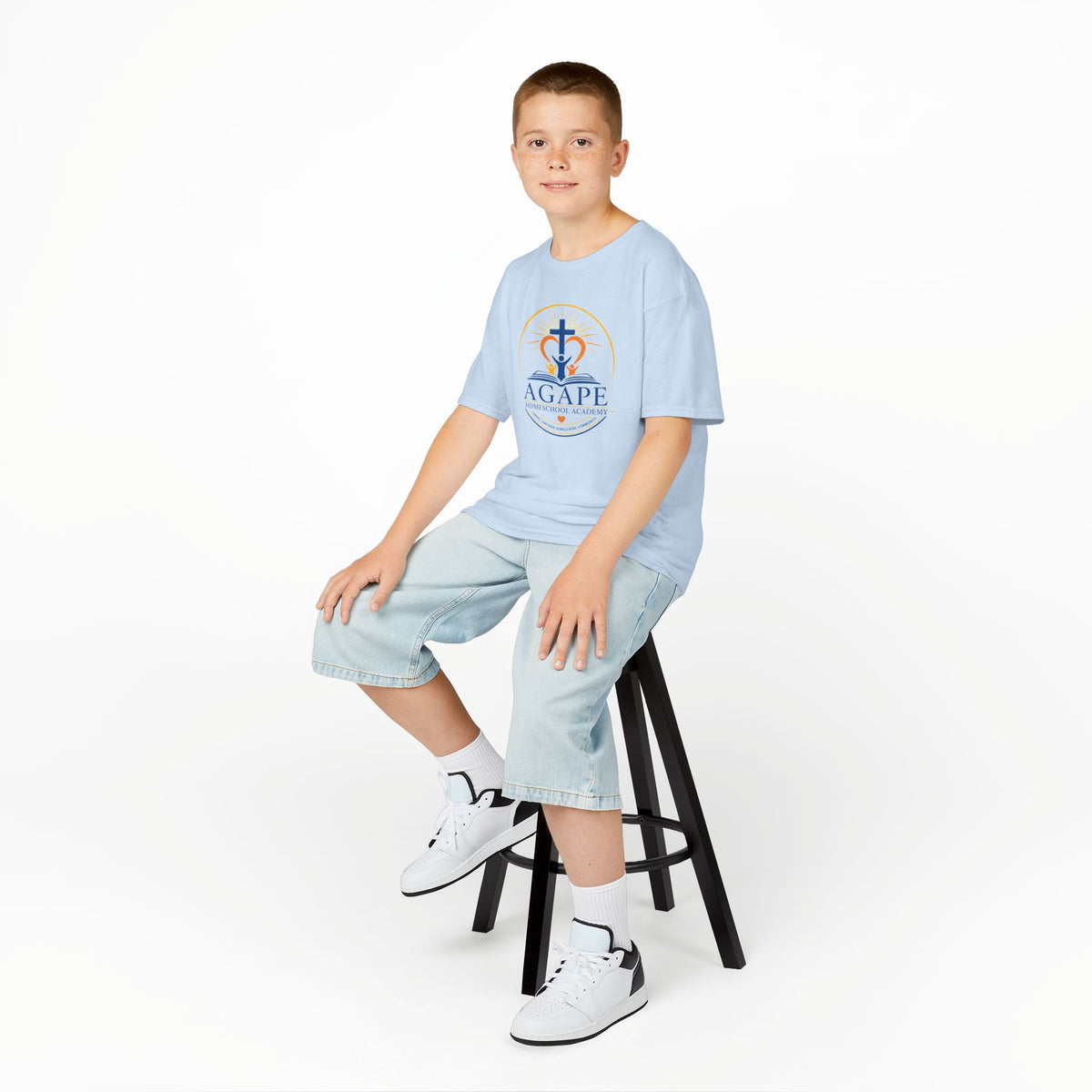 Doves Agape Homeschool Academy Logo Tee