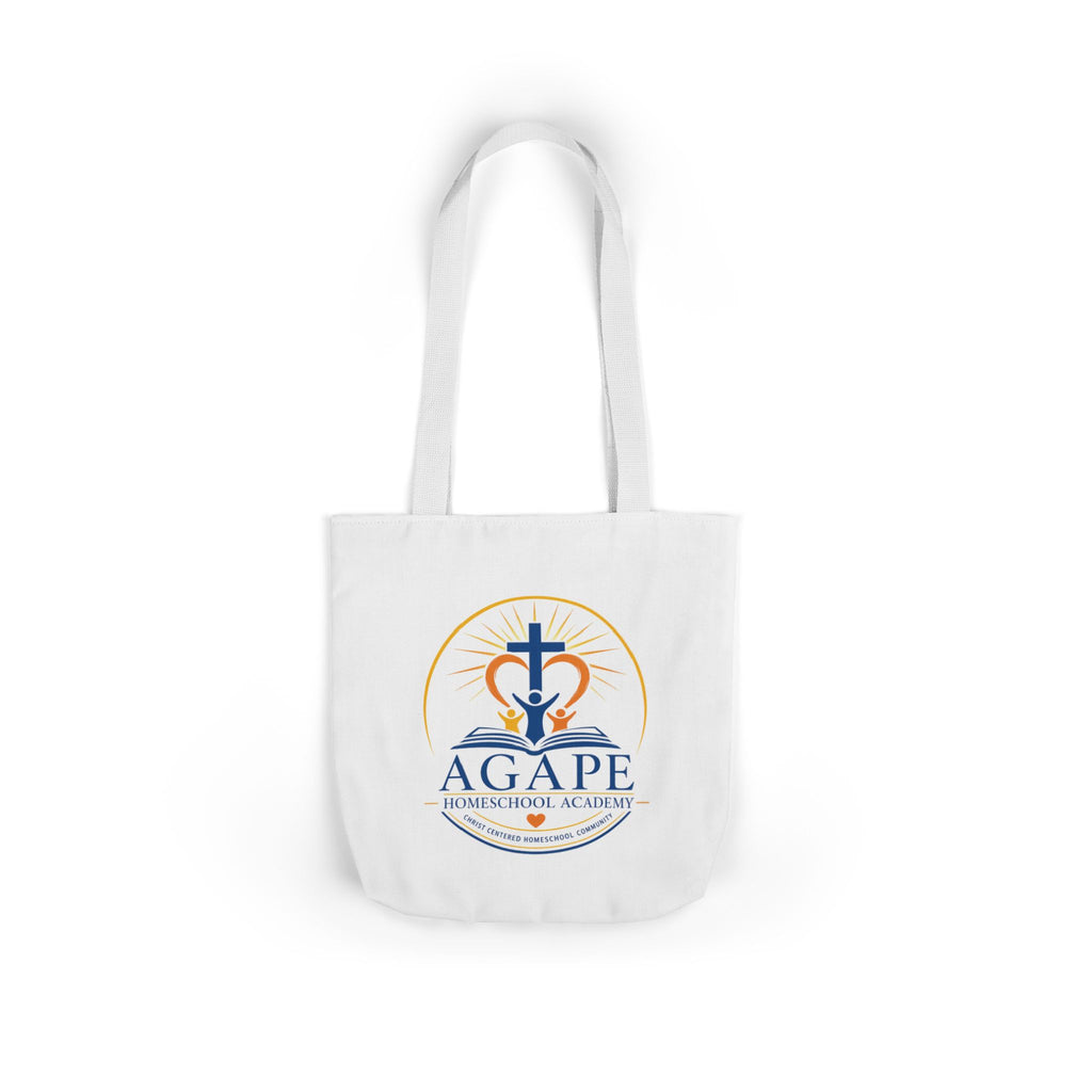 Agape Homeschool Academy Logo Tote Bag - 3 Sizes