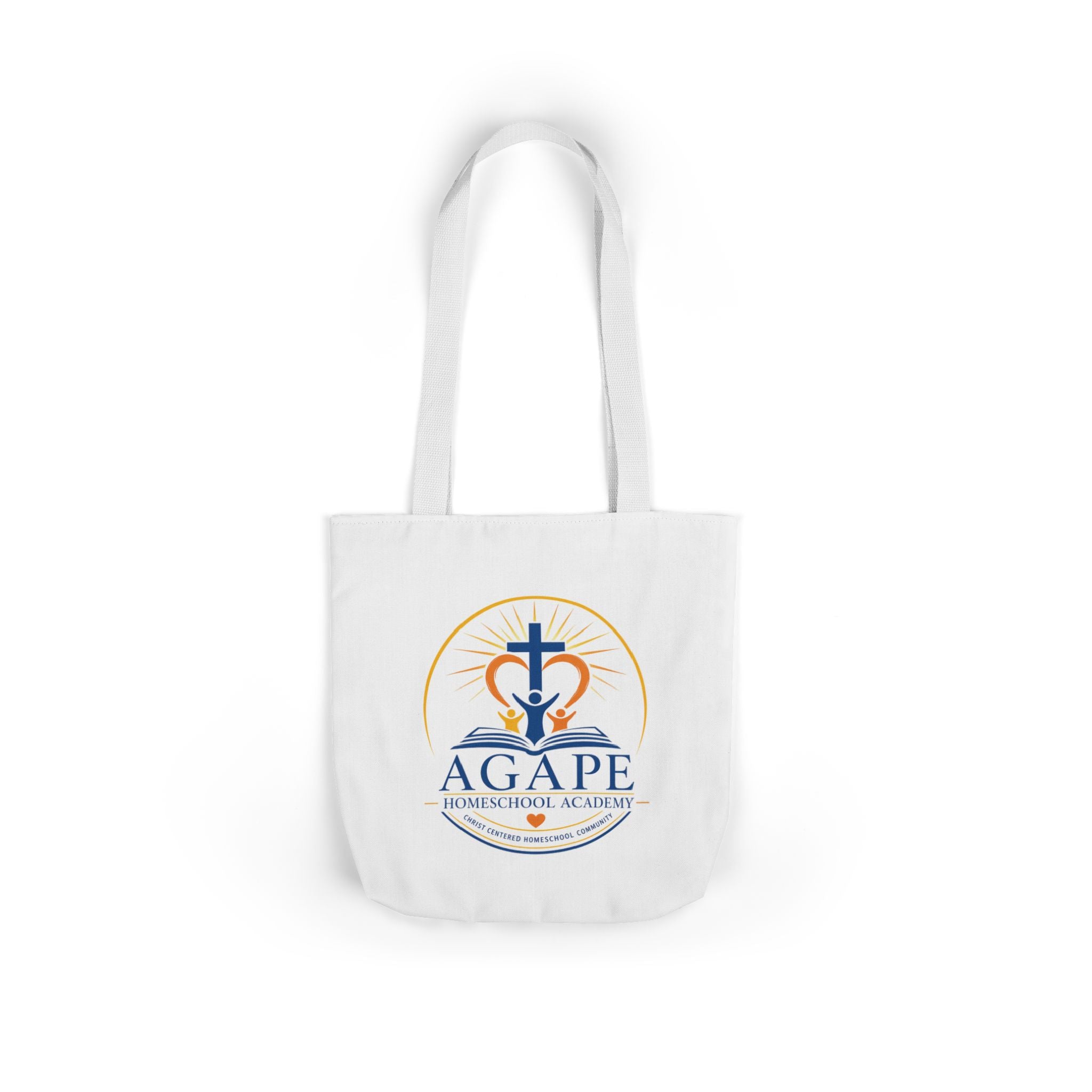 Agape Homeschool Academy Logo Tote Bag - 3 Sizes
