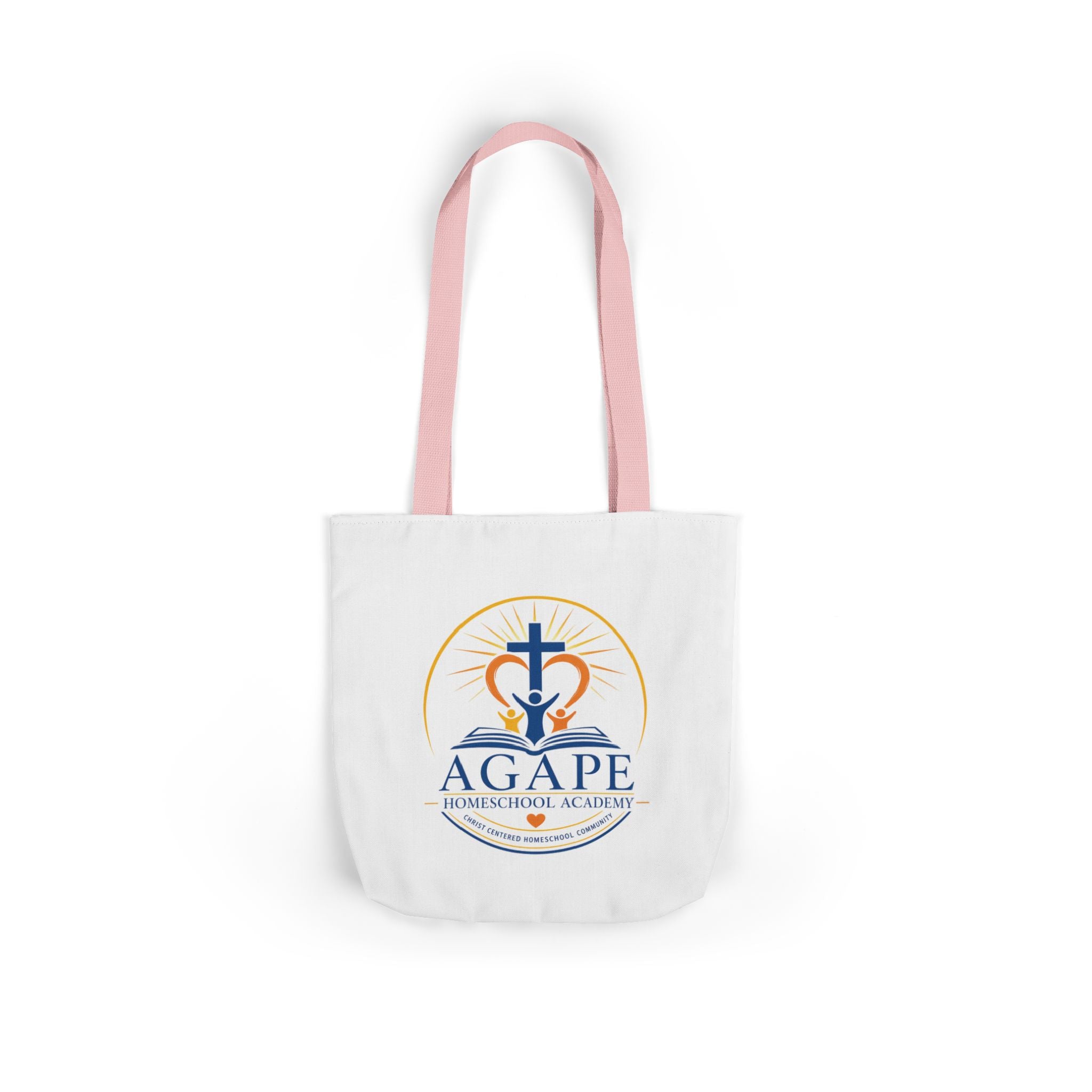 Agape Homeschool Academy Logo Tote Bag - 3 Sizes