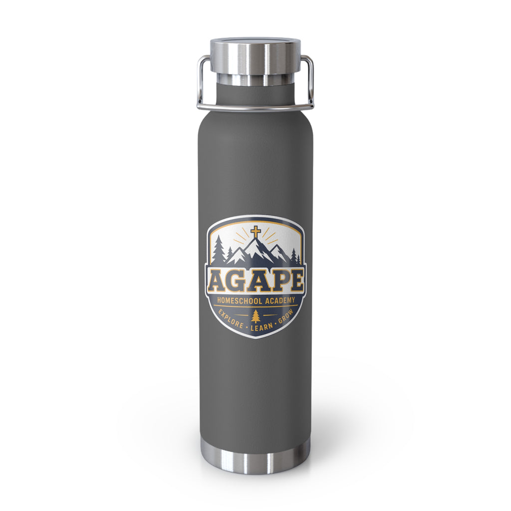 Agape Homeschool Academy 22oz Insulated Water Bottle