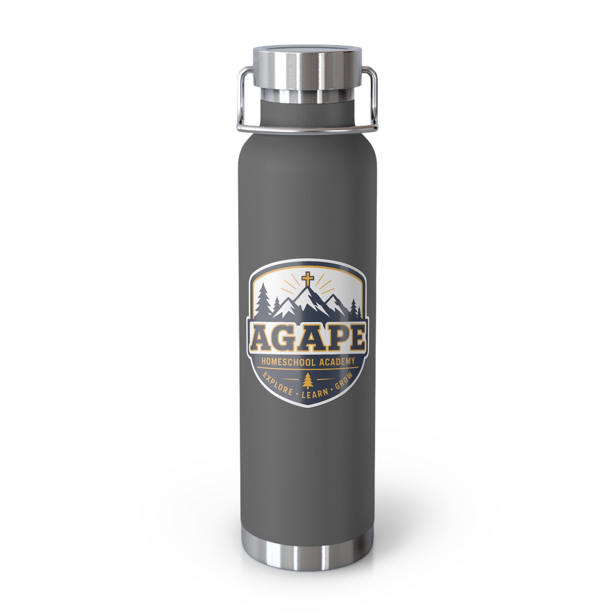 Agape Homeschool Academy 22oz Insulated Water Bottle
