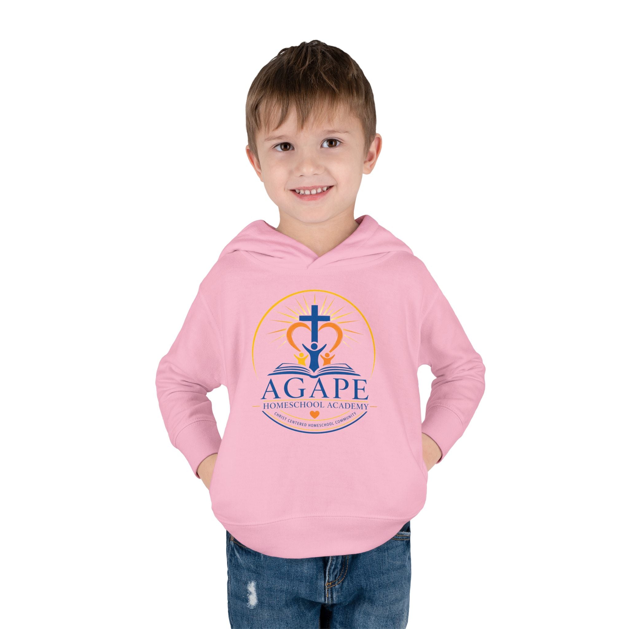 Tots Agape Homeschool Academy Logo Pullover Hoodie